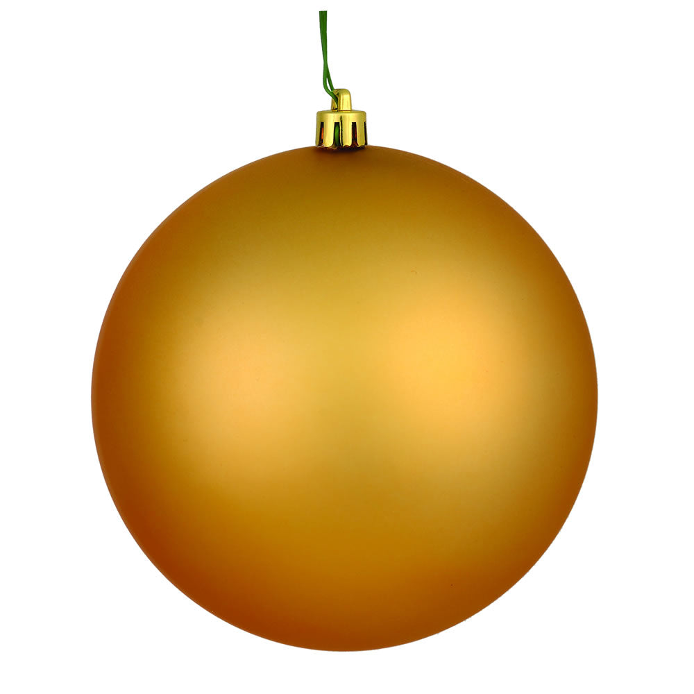 10" Copper/Gold Matte Ball UV Drilled
