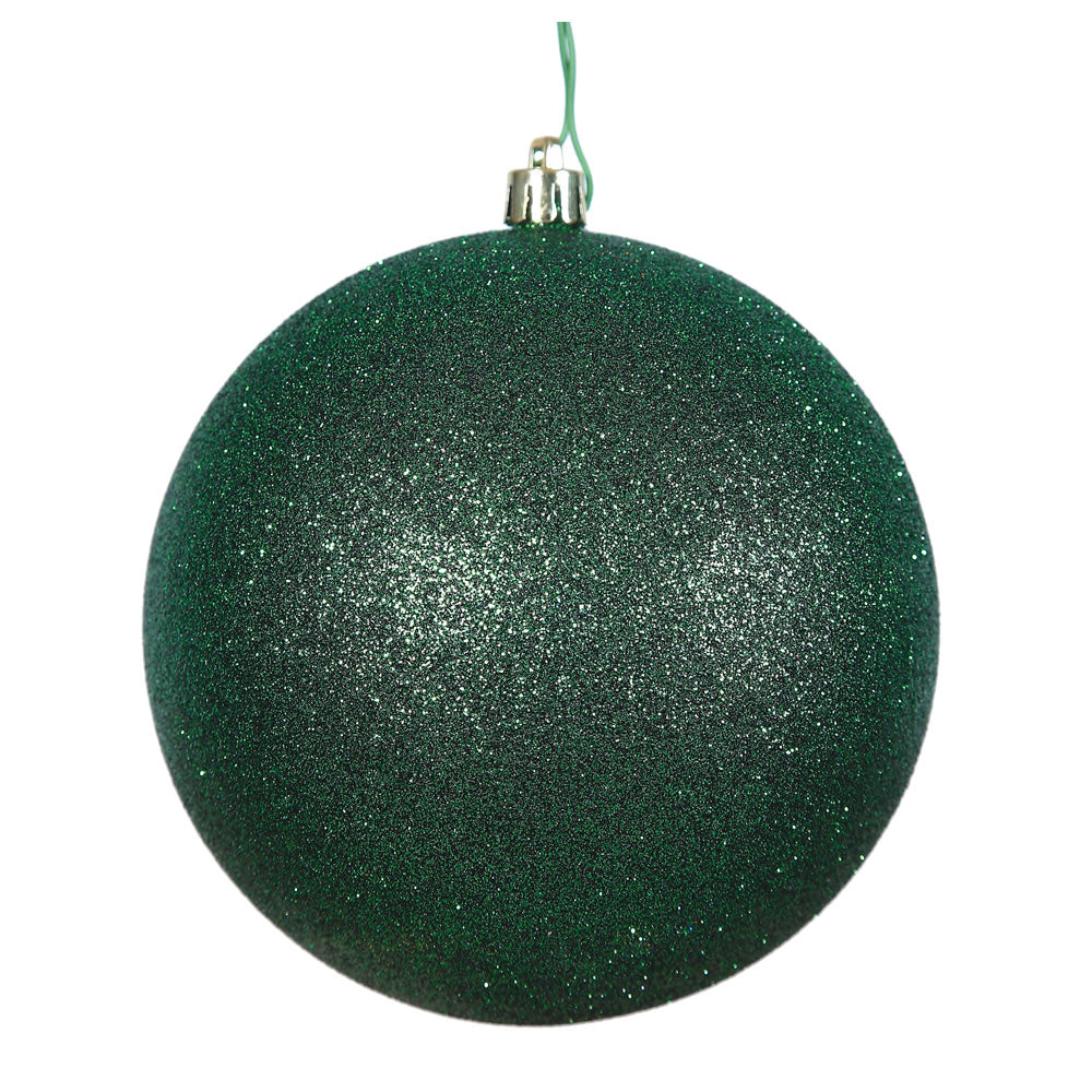 2.4" Emerald Glitter Ball