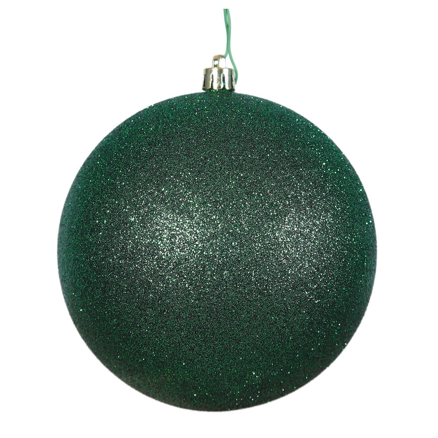 2.4" Emerald Glitter Ball