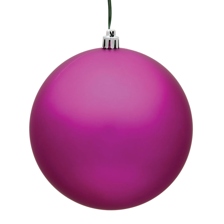 3" Fuchsia Matte Ball