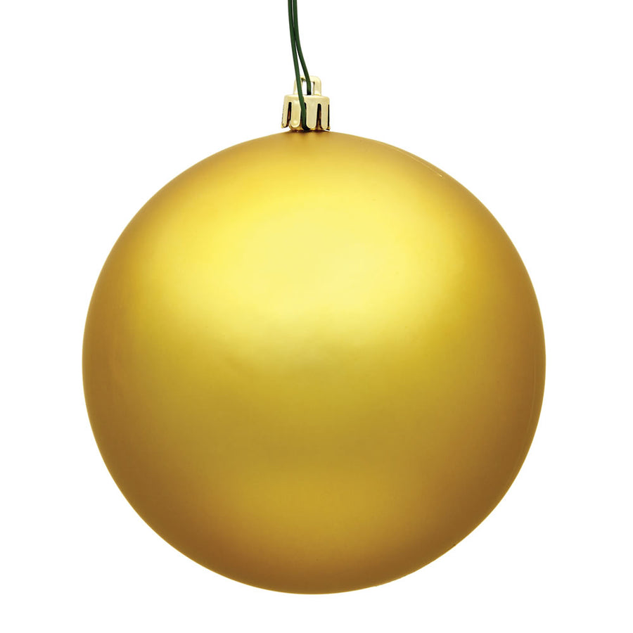 6" Honey Gold Matte Ball UV