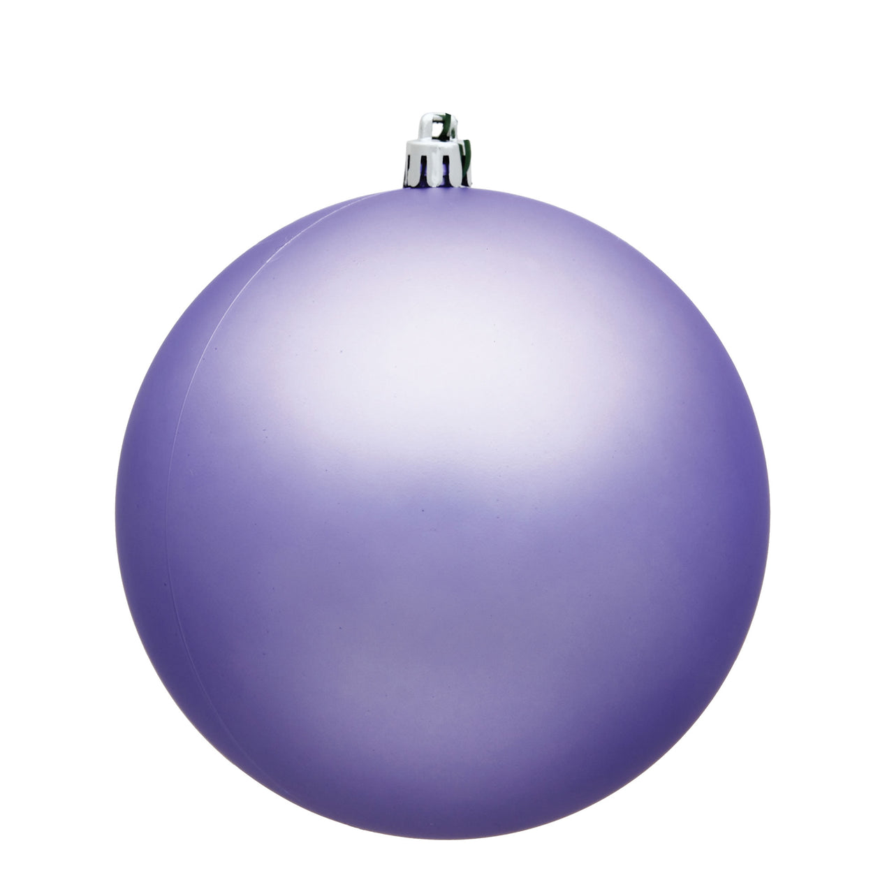 8" Lavender Matte Ball UV Drilled Cap