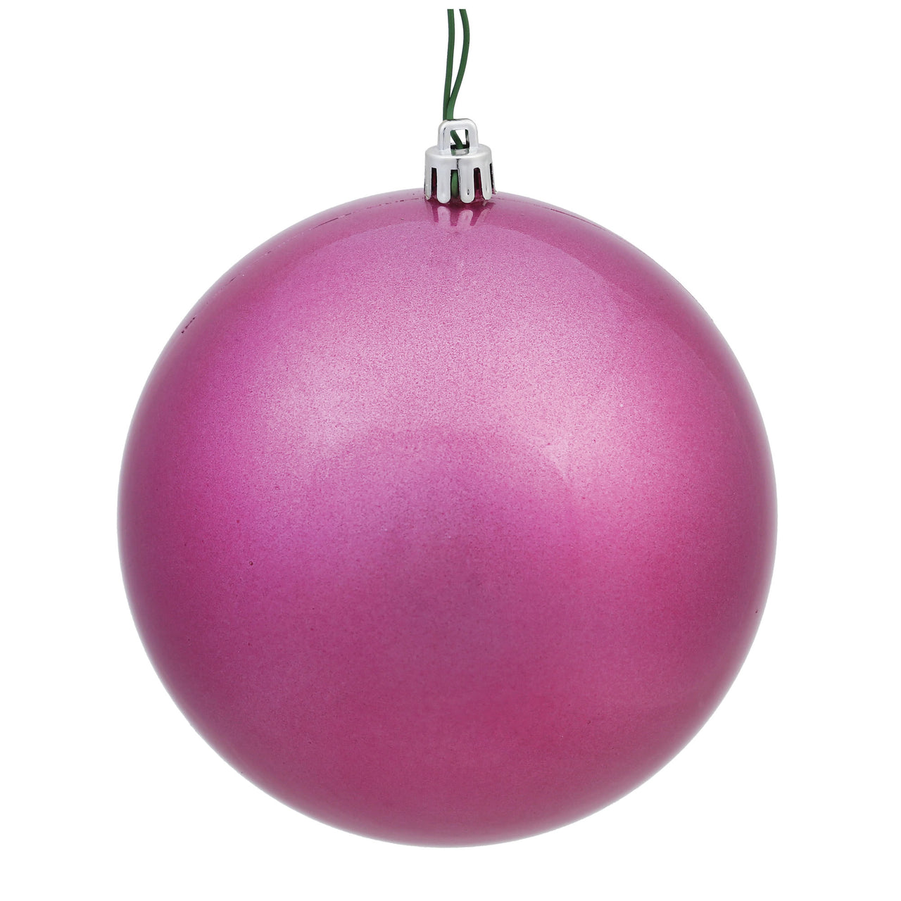 12" Mauve Candy Ball UV Drilled Cap