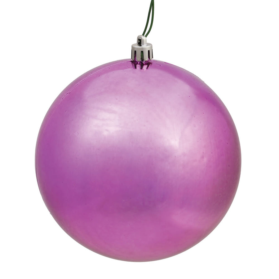2.4" Mauve Shiny Ball UV