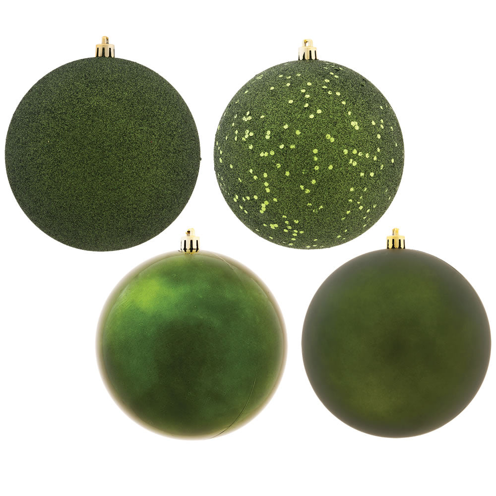 2.75" Moss Green Ball 4 Finish Asst