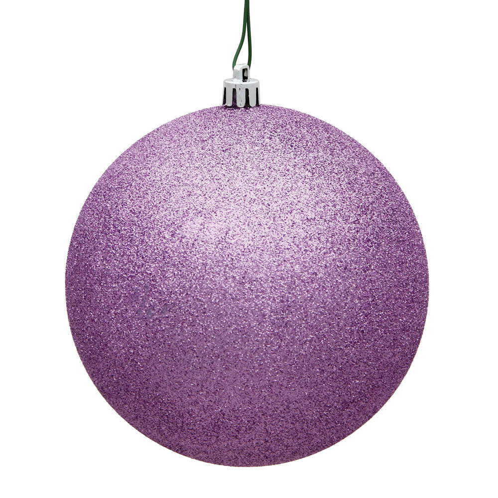 2.4" Orchid Glitter Ball