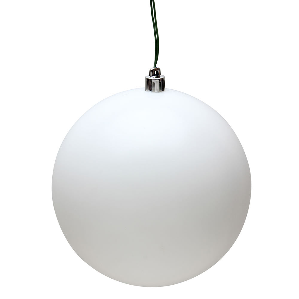 4.75" White Matte Ball UV