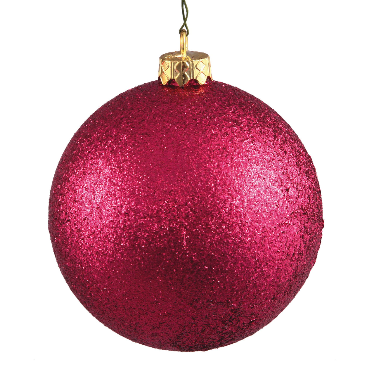 2.4" Wine Glitter Ball