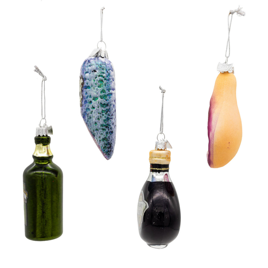 Noble Gems™ Glass Italian Food Ornament Set