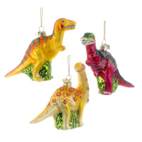 Noble Gems™ Dinosaur Glass Ornaments