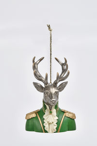 Gentleman Deer Head Ornament