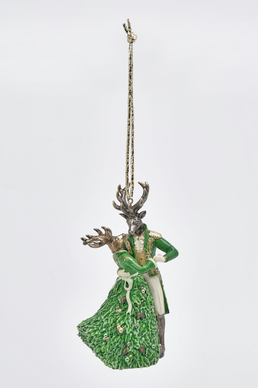 Dancing Deer Couple Ornament