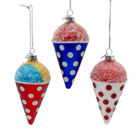 Noble Gems™ Glass Snow Cone Ornament