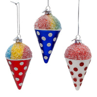 Noble Gems™ Glass Snow Cone Ornament