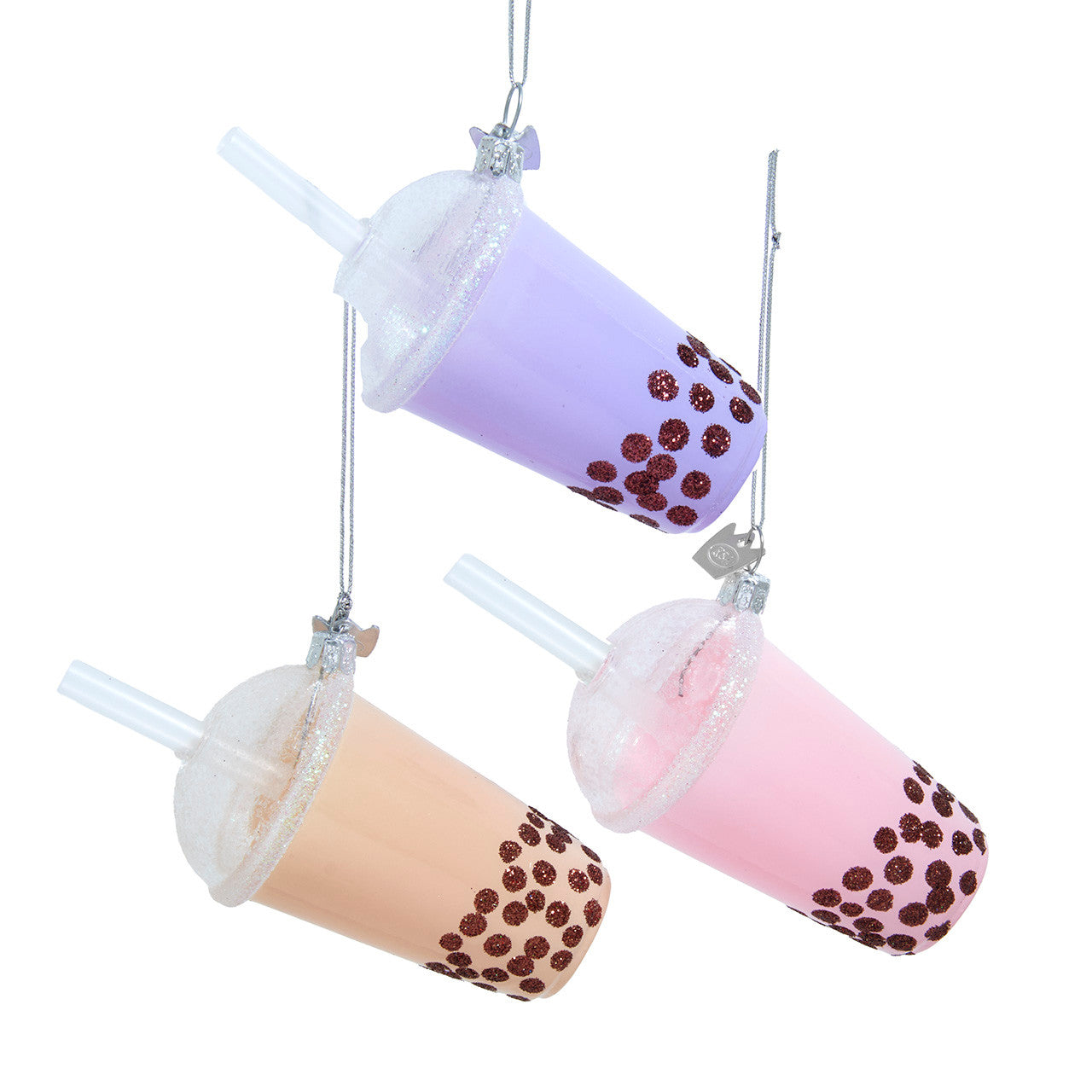 Noble Gems™ Glass Boba Tea Ornaments