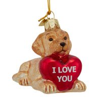 Noble Gems™ Glass Golden Retriever With 