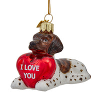 Noble Gems™ Glass German Shorthaired Pointer With 