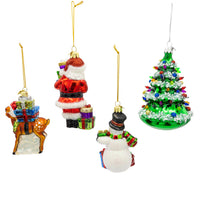 Noble Gems™ Glass Traditional Ornaments Set