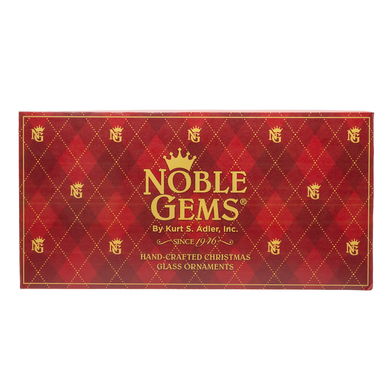 Noble Gems™ Glass Traditional Ornaments Set
