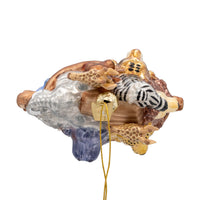 Noble Gems™ Glass Noah's Ark Ornament