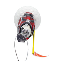 Noble Gems™ Glass Golf Bag On Golf Ball Ornament