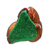 Noble Gems™ Glass Football With Shoes Ornament