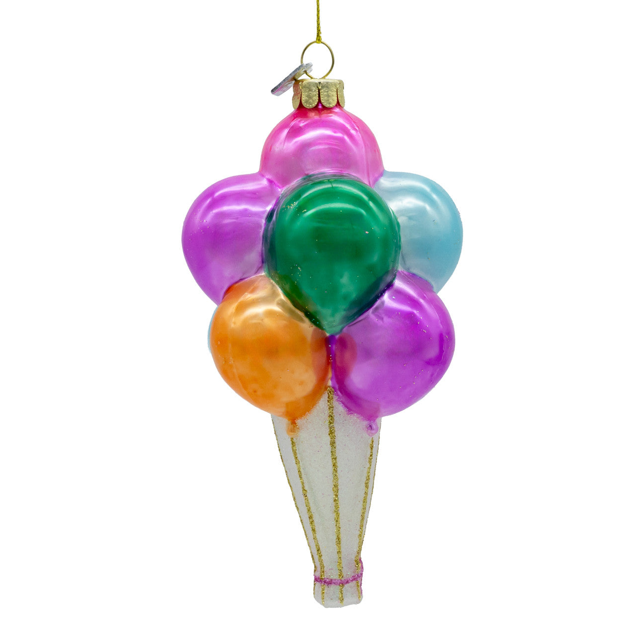 Noble Gems™ Glass Balloon Bouquet Ornament