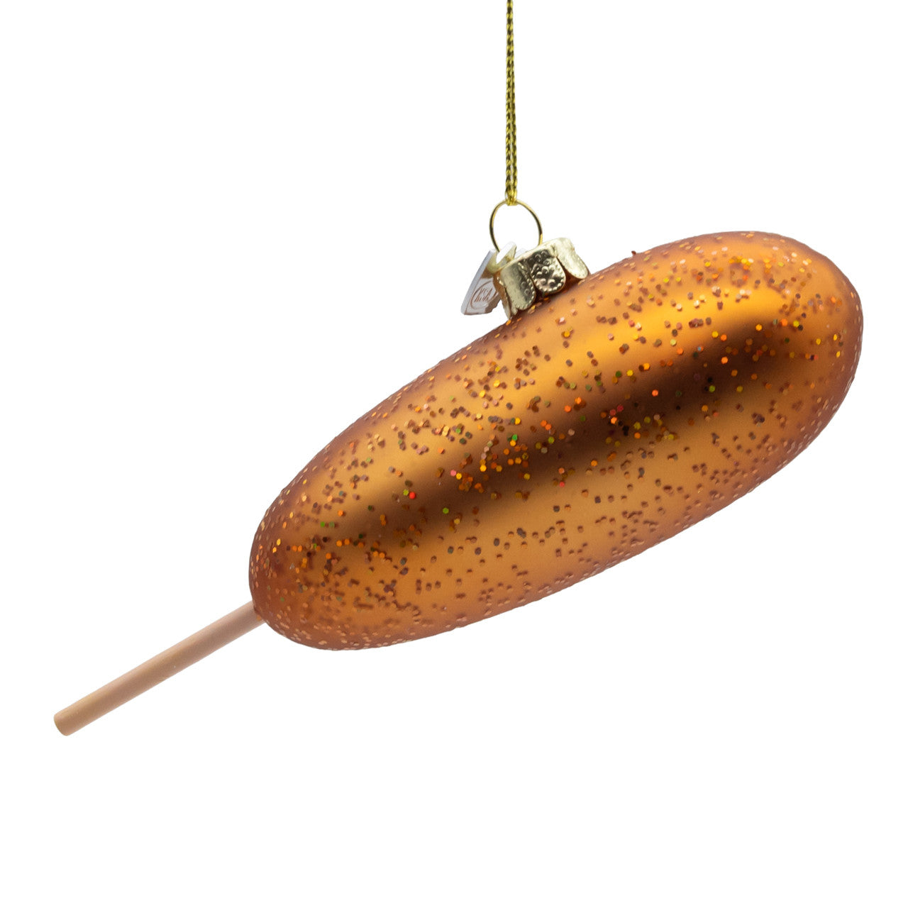 Noble Gems™ Glass Corndog Ornament