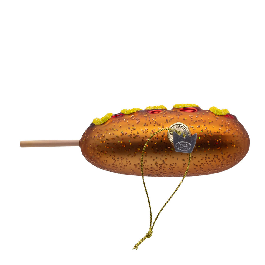 Noble Gems™ Glass Corndog Ornament