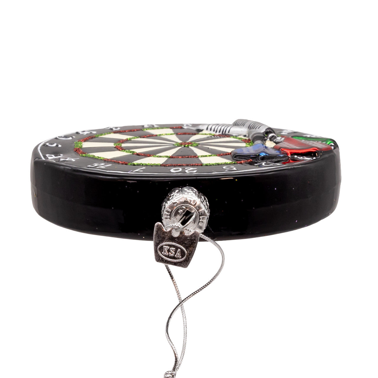 Noble Gems™ Glass Dartboard Ornament