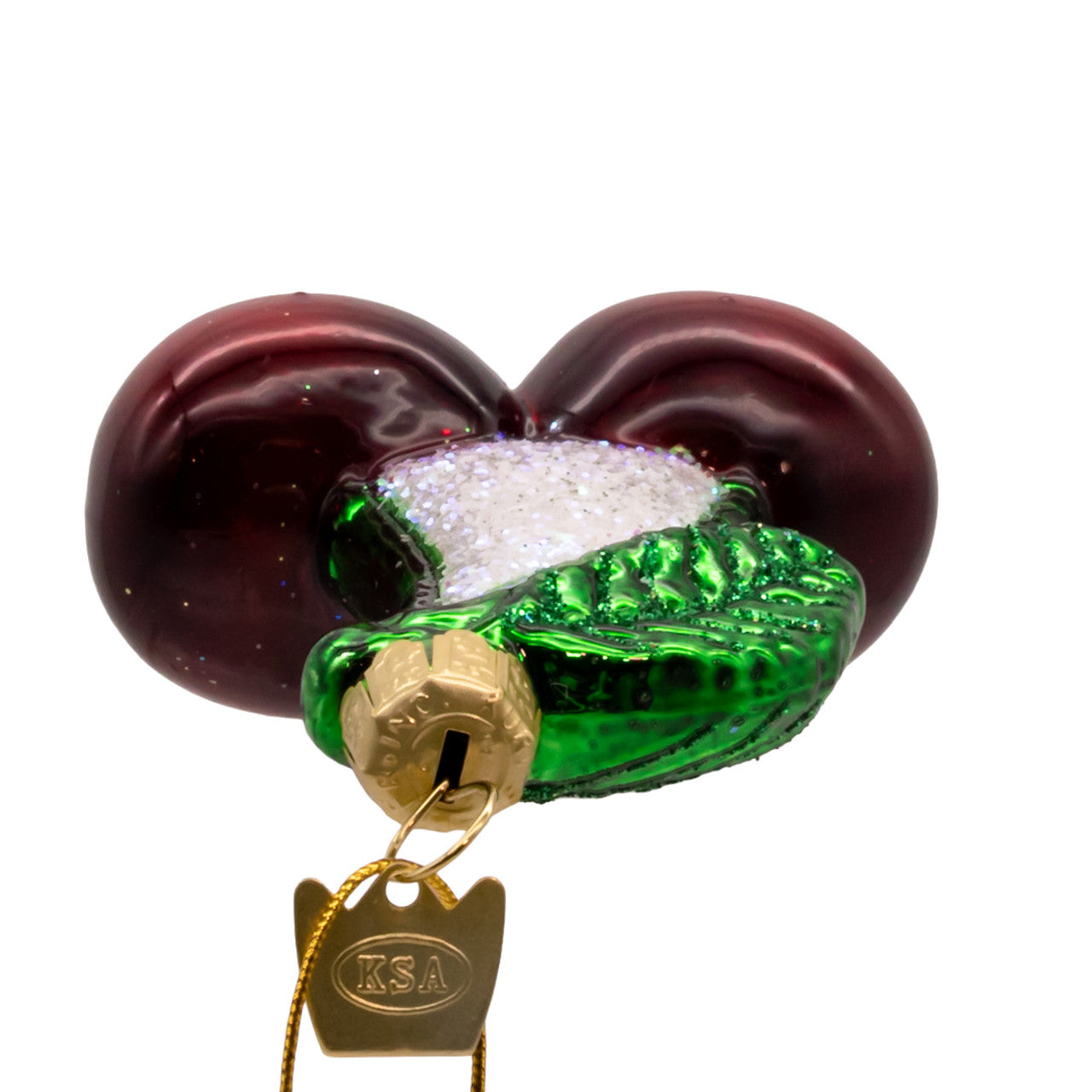 Noble Gems™ Glass Cherries Ornament
