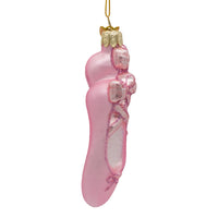 Noble Gems™ Glass Ballet Slippers Ornament
