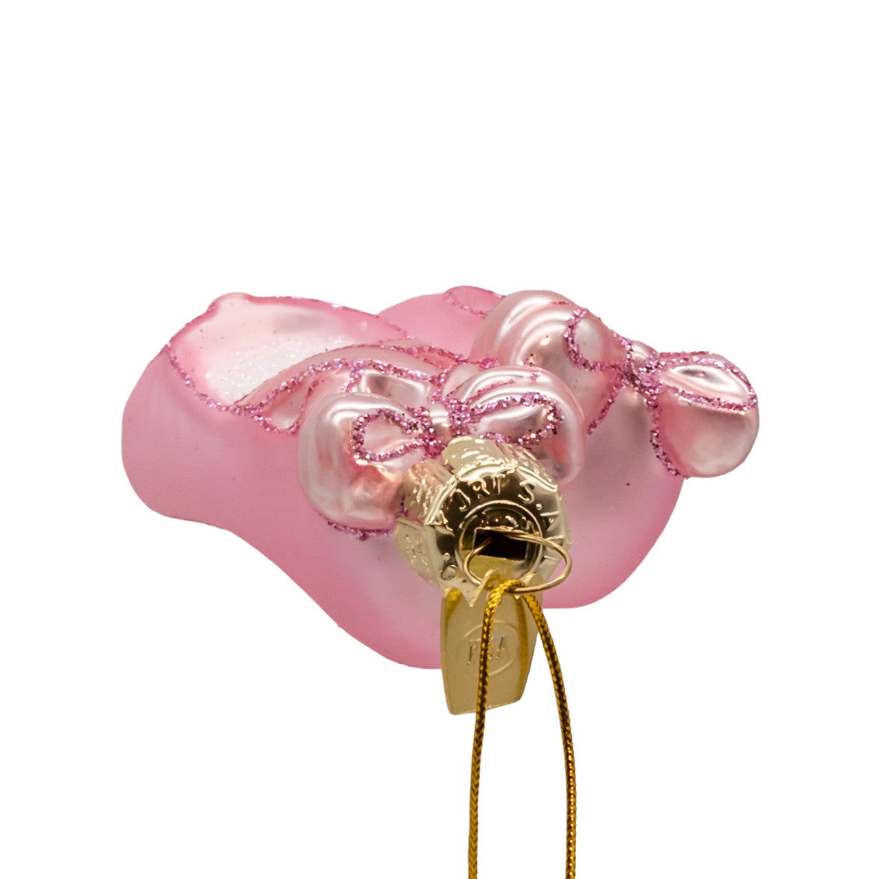 Noble Gems™ Glass Ballet Slippers Ornament