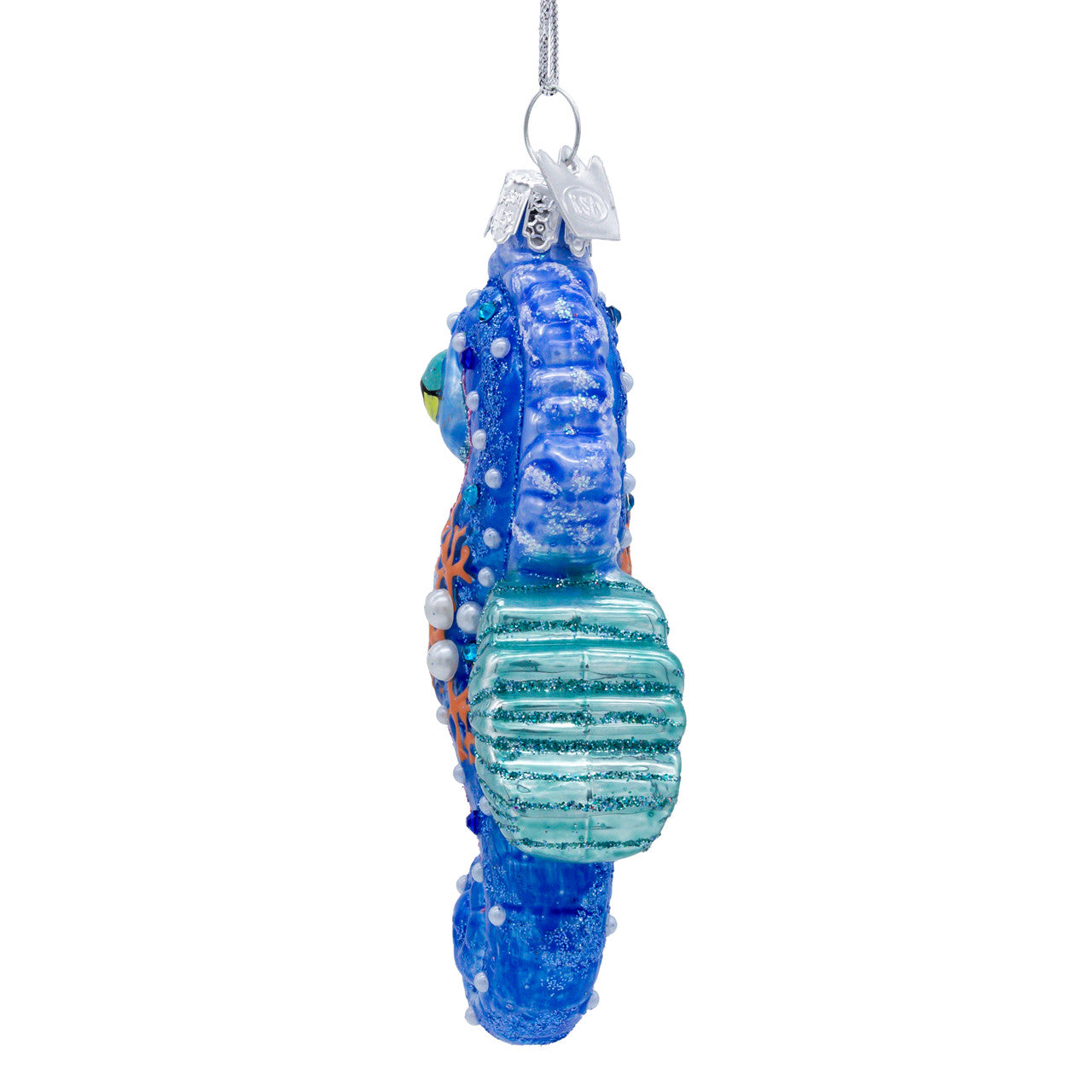 Noble Gems™ Glass Seahorse Ornament