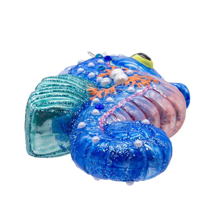 Noble Gems™ Glass Seahorse Ornament