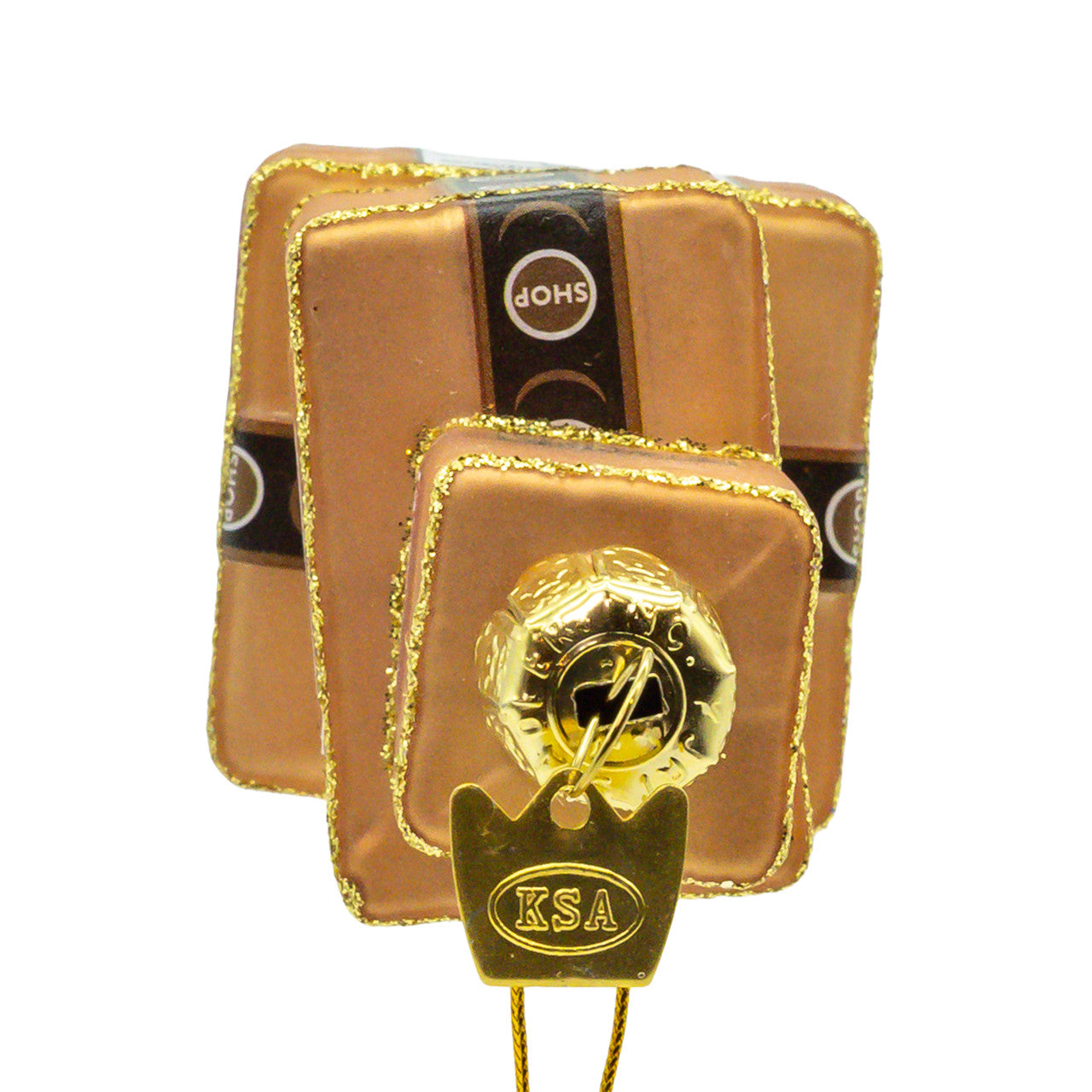 Noble Gems™ Glass Delivery Packages Ornament