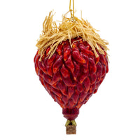 Noble Gems™ Glass Chili Ristrata Balloon Ornament