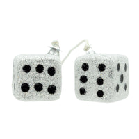 Noble Gems™ Glass Sparkling Dice Ornament