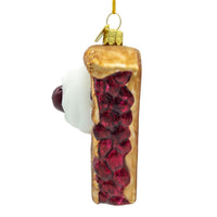 Noble Gems™ Glass Cherry Pie Ornament