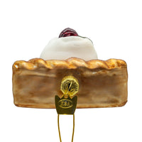 Noble Gems™ Glass Cherry Pie Ornament
