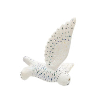 Noble Gems™ Glass Flying Snowy Owl Ornament