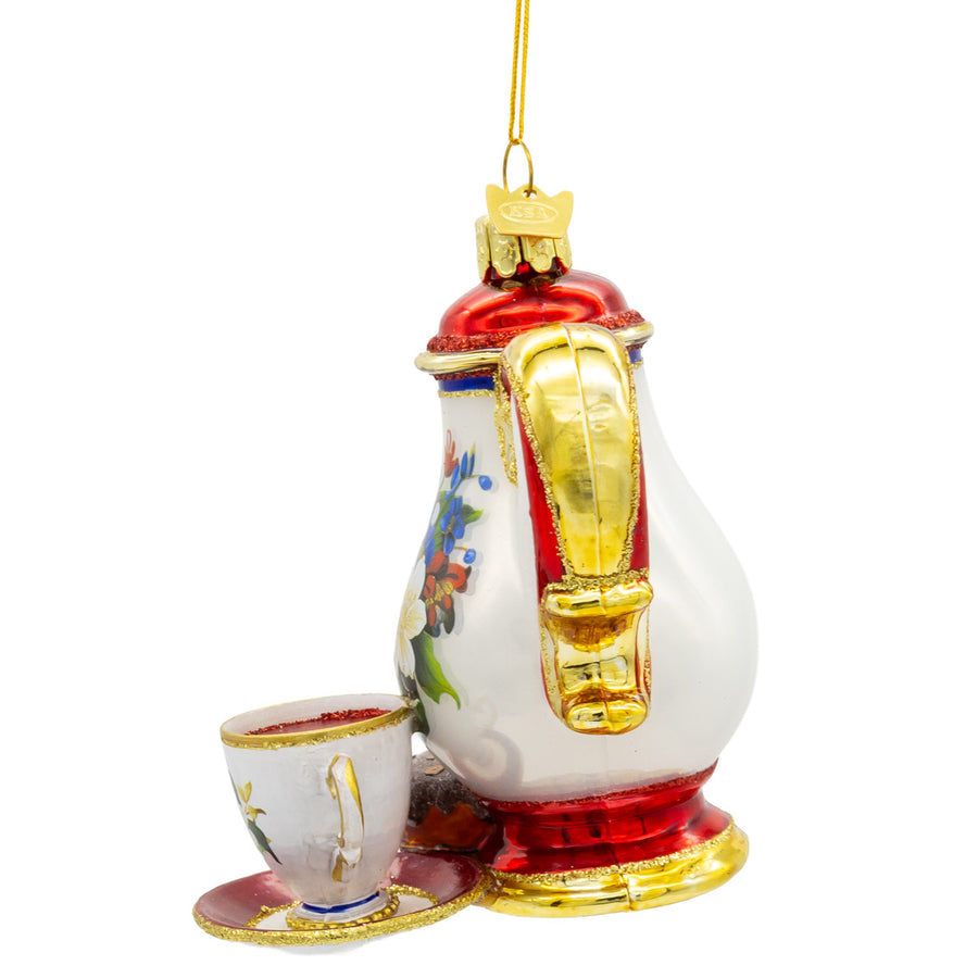 Noble Gems™ Glass Tea Service Ornament