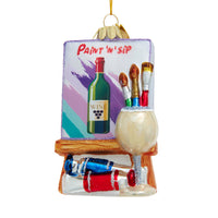 Noble Gems™ Glass Paint 'N Sip Ornament