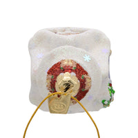 Noble Gems™ Glass Christmas House Ornament