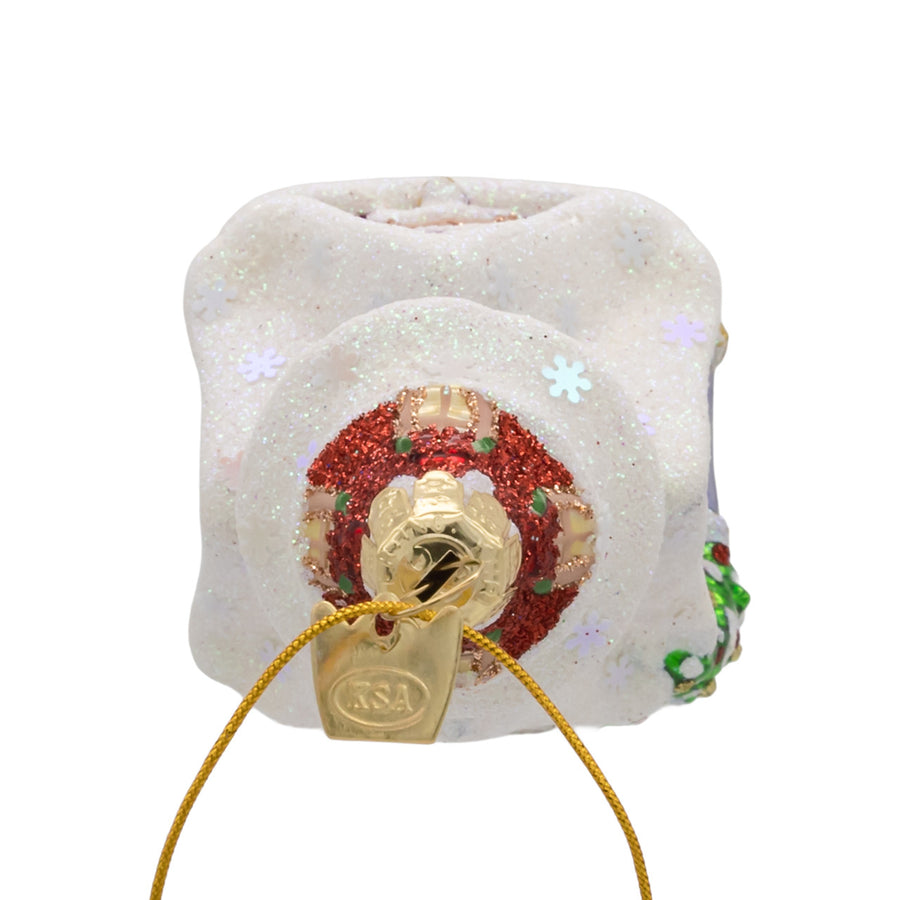 Noble Gems™ Glass Christmas House Ornament