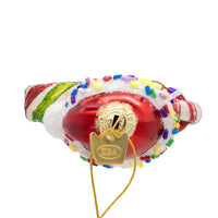 Noble Gems™ Glass Candy Gingerbread Man Ornament