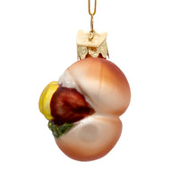 Noble Gems™ Glass Hot Dog Ornament