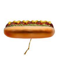 Noble Gems™ Glass Hot Dog Ornament