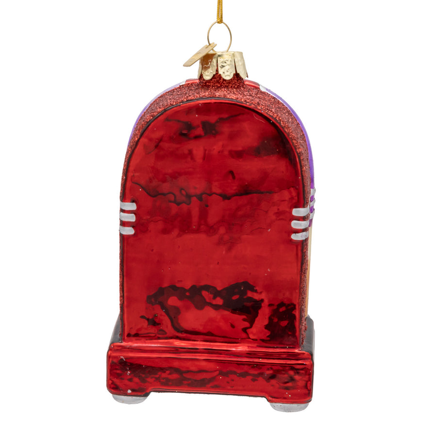 Noble Gems™ Glass Retro Juke Box Ornament