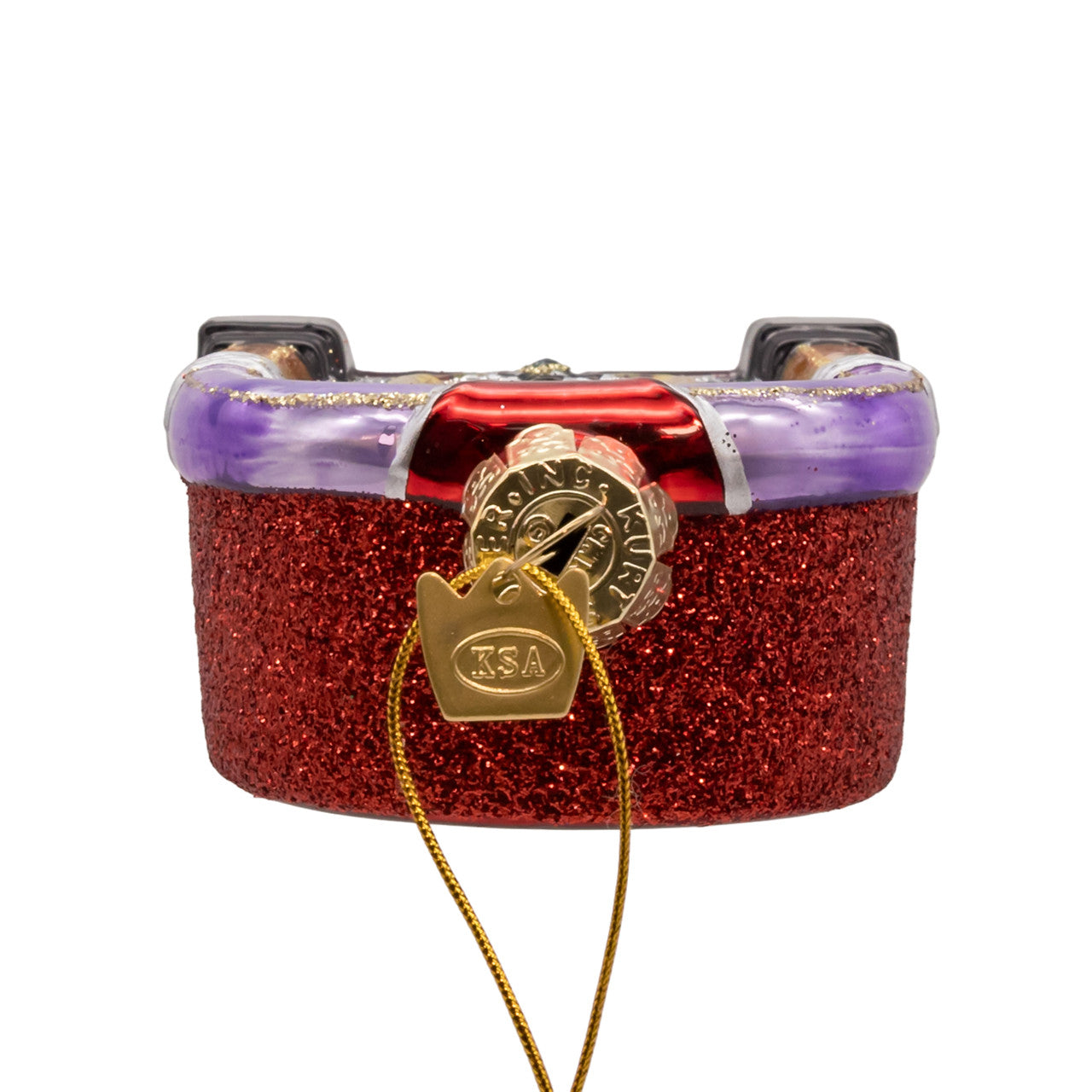 Noble Gems™ Glass Retro Juke Box Ornament